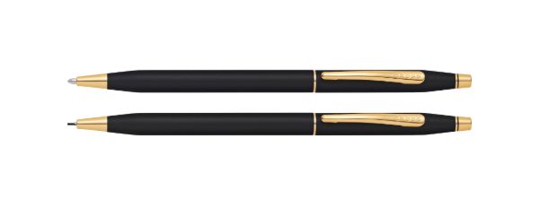 Immagine di E002205 - CLASSIC CENTURY SET NERO ORO 250105