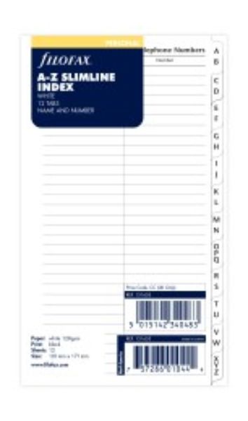 Immagine di L131653 - RUBRICA A-Z PERSONAL