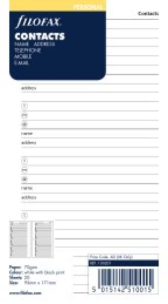 Immagine di L130201 - CONTATTI PERSONAL