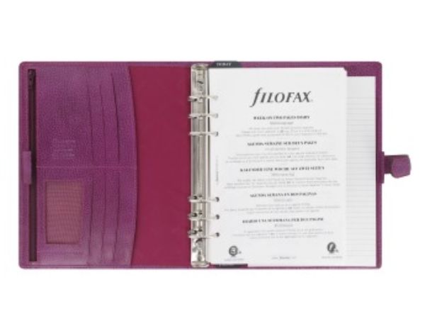 Immagine di L025371 - ORGANIZER FINSBURY A5 LAMPONE