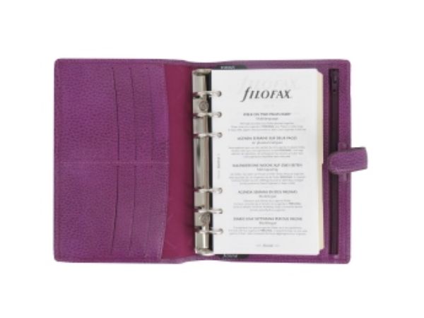 Immagine di L025305 - ORGANISER FINSBURY PERSONAL LAMPONE