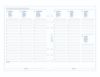 Immagine di L068514 - DIARIO NON DATATO A5 SETTIMANALE VERTICALE