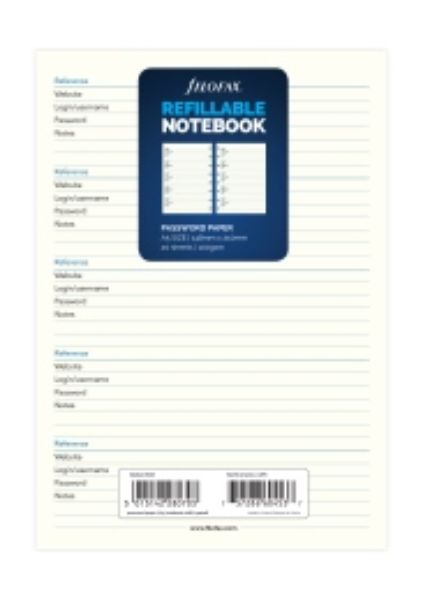 Immagine di L152028 - NOTEBOOK REFILL PASSWORD A5