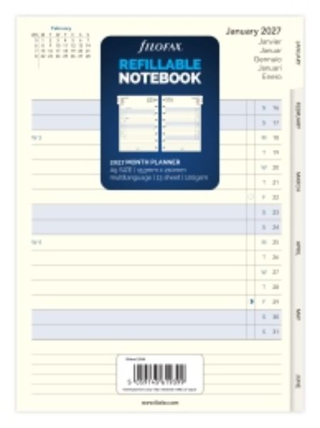 Immagine di 27-15210 - NOTEBOOK PLANNER 2027 MENSILE A5