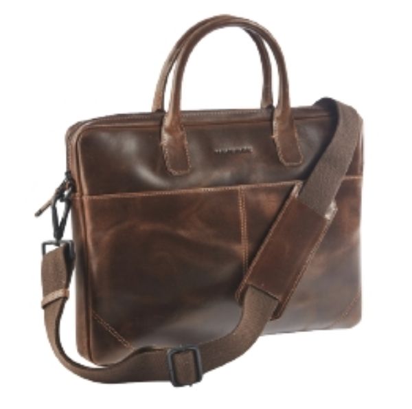 Immagine di O113123 - THE ORIGINAL BORSA SLIM C/ ZIP E TASCA LAPTOP 14" MAV-TO-31